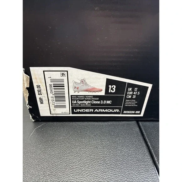Under Armor Spotlight Clone 3.0 MC Size 13 - Picture 10 of 10